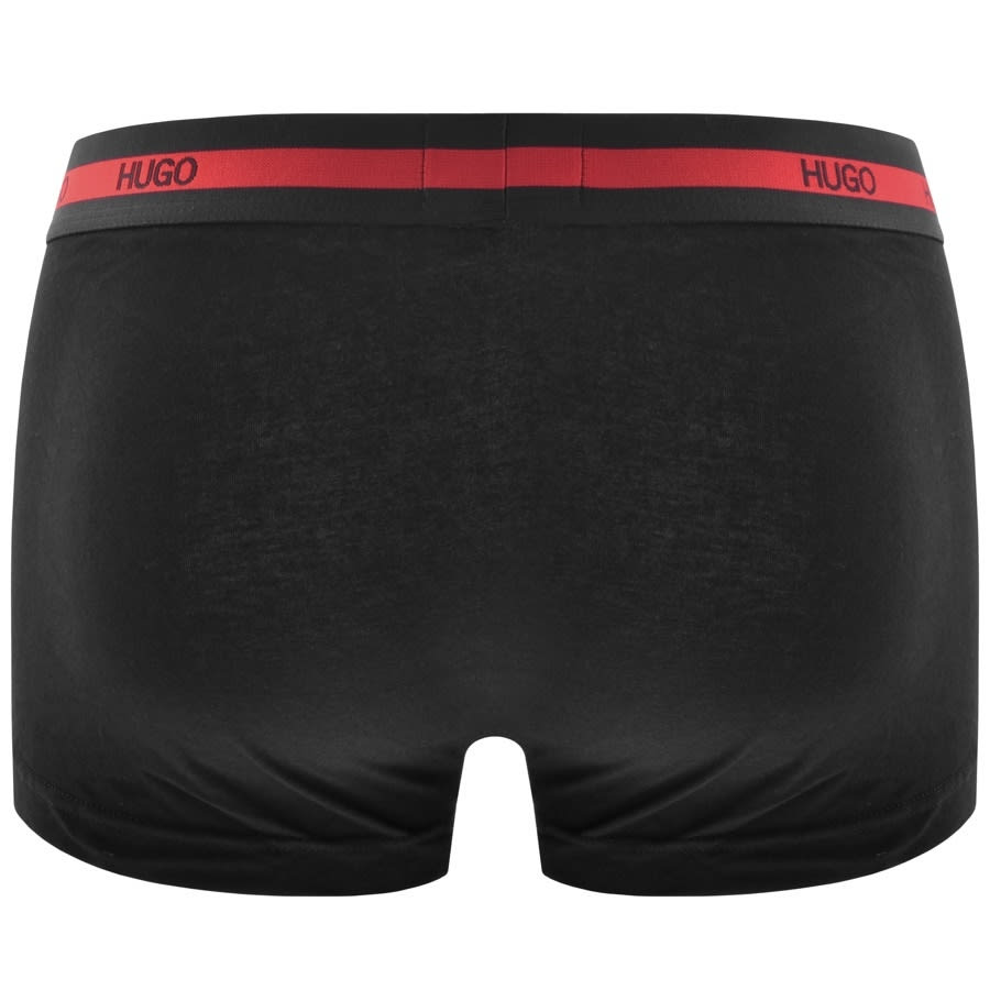 Alternative Image for ProductHUGO Double Pack Boxers Black2